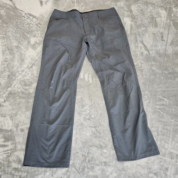 KUHL Silencr Pants Mens 36x30 Gray Ripstop Performance Gorpcore Hiking Outdoors - Picture 1 of 15